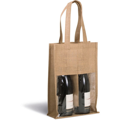 Jute bottle bag
